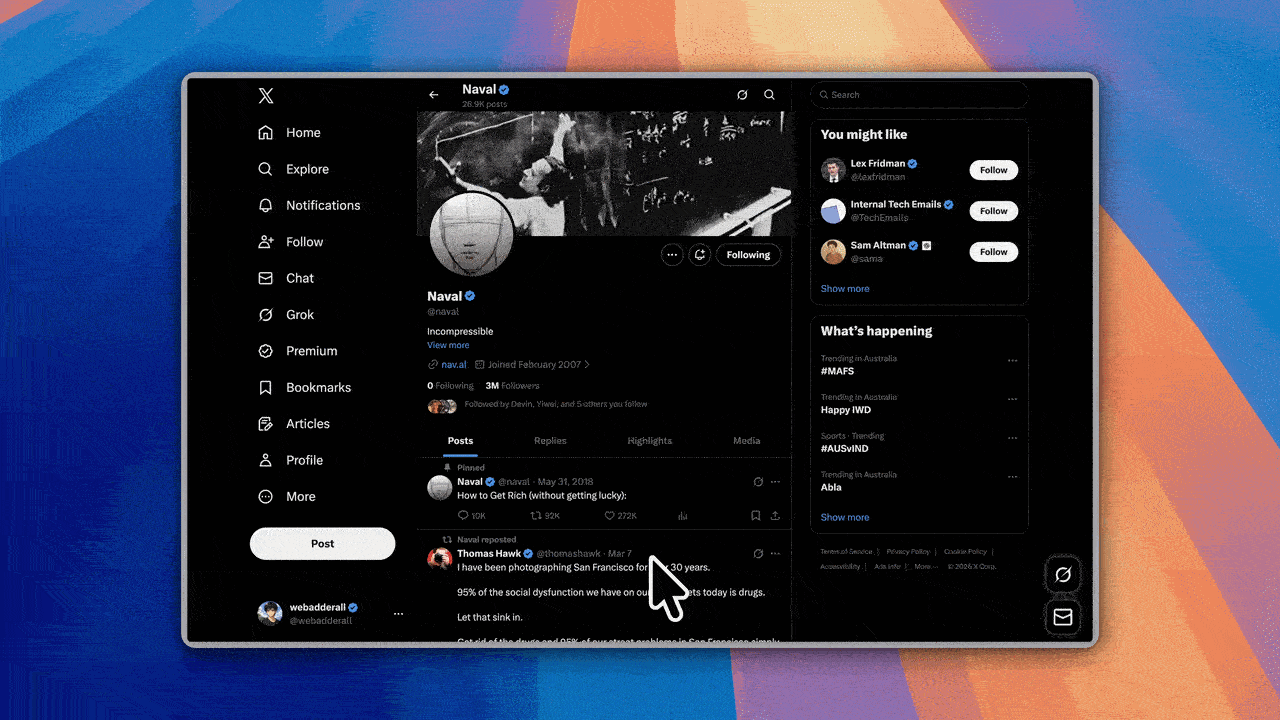 Open Recorder showing a macOS capture and edit workflow